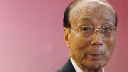 Run Run Shaw en 2010 à Hong Kong
 ( Kin Cheung/AP/SIPA)