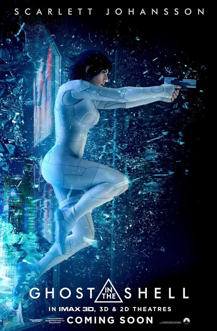 "Ghost in the Shell" : une pré-affiche américaine
 (Paramount Pictures)