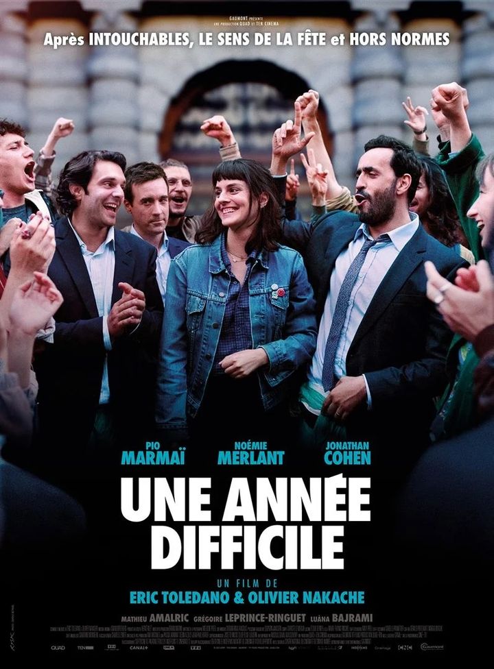 L'affiche de "Une année difficile" de Eric Toledano et Olivier Nakache (2023). (GAUMONT)