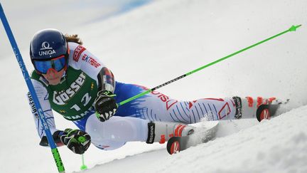 Petra Vlhova remporte le premier géant de sa carrière (ROLAND SCHLAGER / APA)