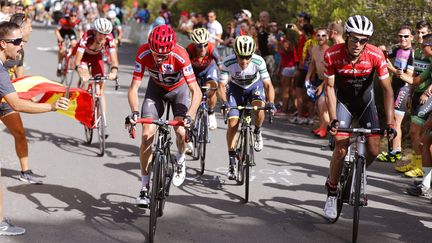 Chris Froome remporte la 9e étape de la Vuelta.  (DE WAELE TIM / TDWSPORT SARL)