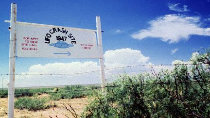 Le site de Roswell, au Nouveau-Mexique (photo prise en 1997). Un crash non élucidé, présenté comme celui d'un ovni, y a eu lieu en juillet 1947. (REUTERS)