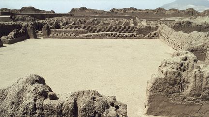 Site de la civilisation Chimú au Pérou, dans la région de La Libertad. C'est dans cette région qu'ont été trouvées les traces d'un grand sacrifice d'enfants, à l'époque précolombienne.
 (Luisa Ricciarini / Leemage / AFP)