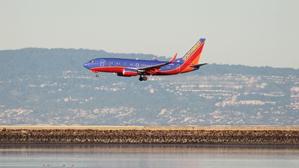 Un avion de la Southwest Airlines, le 14 février 2015 à San Franscisco (Etats-Unis). (LOUIS NASTRO / REUTERS)