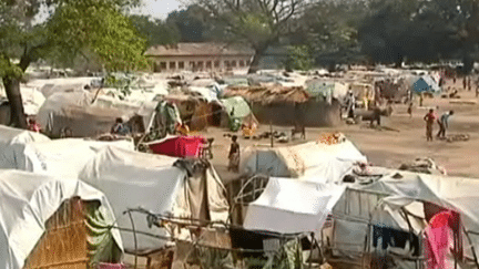 Le camp de réfugiés de Bossangoa en Centrafrique. (AITV)