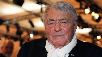 Claude Lanzmann au 33e dîner du CRIF (Conseil Representatif des Institutions juives de France) en mars 2018
 (LUDOVIC MARIN / POOL / AFP)