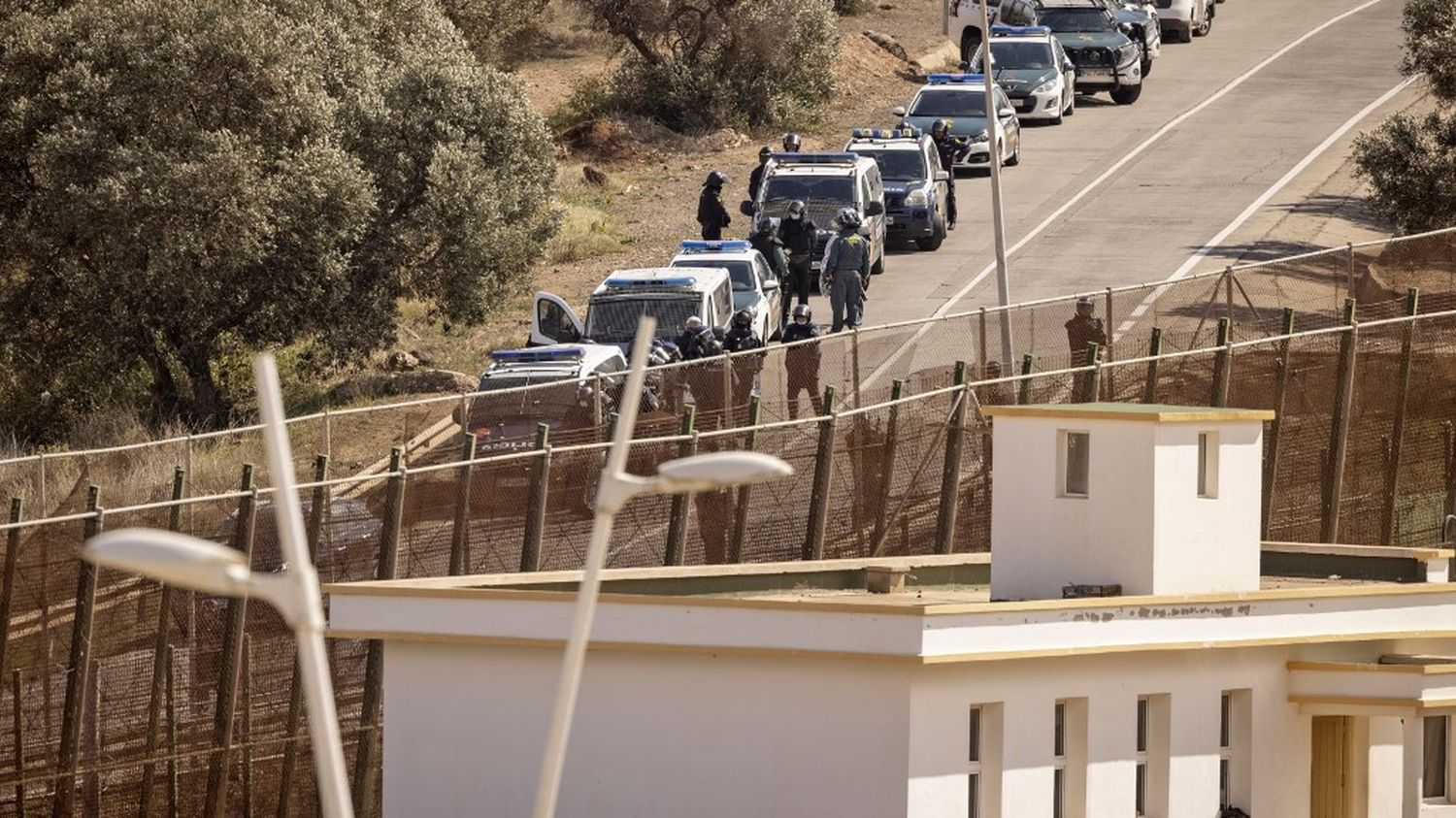 Five migrants were killed and 76 wounded as they tried to enter Spain’s Melilla region