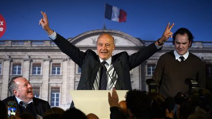 Le maire de Bordeaux (Gironde), Alain Jupp&eacute;, le 23 mars 2014. (JEAN-PIERRE MULLER / AFP)