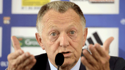 le président de l'OL Jean-Michel Aulas