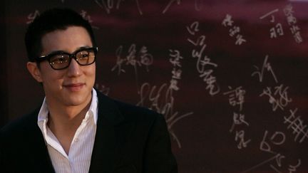 L'acteur Jaycee Chan &agrave; Hong&nbsp;Kong&nbsp;(Chine) pour le festival du film, le 19 avril 2009. (SIU CHU / REUTERS)