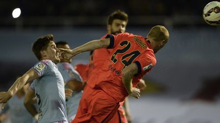 Le défenseur barcelonais Jérémy Mathieu se mue en buteur