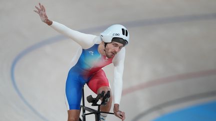 Dorian Foulon, le 30 août 2024, aux Jeux paralympiques de Paris. (LECOCQ CEDRIC / AFP)