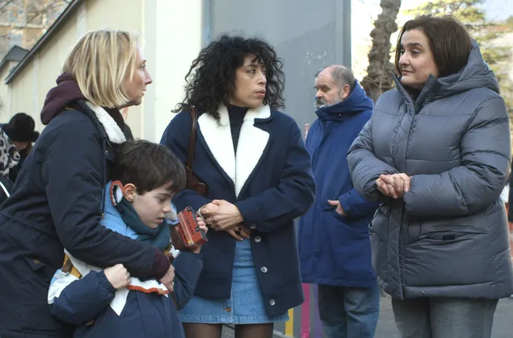 Tatiana Gousseff, Eden Lopes, Naidra Ayadi, Audrey Lamy dans "En tongs au pied de l'Himalaya" de John Wax, au cinéma le 13 novembre 2024. (LE PACTE)