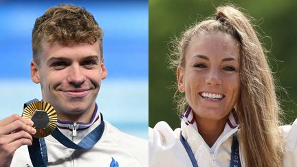 Léon Marchand et Pauline Ferrand-Prévot seront porte-drapeaux pour la cérémonie de clôture des JO de Paris 2024