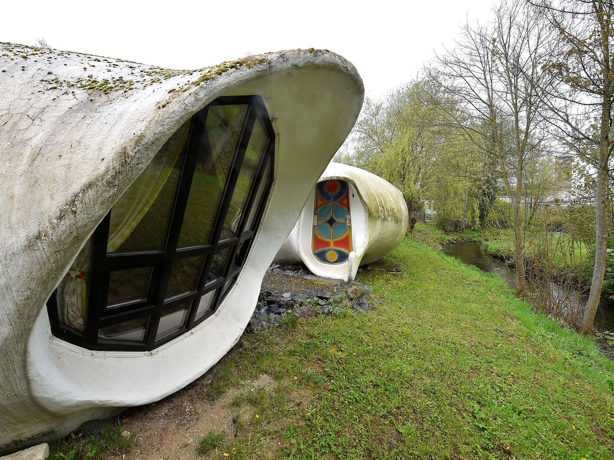 Une maison rarissime en forme de bulle en vente pour 1,3 million d