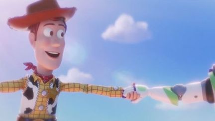 Woody, Jessy et Buzz l'Éclair sont de retour à l'affiche pour le quatrième opus de Toy Story, mercredi 26 juin au cinéma. De nouveaux jouets font leur apparition. (FRANCE 2)