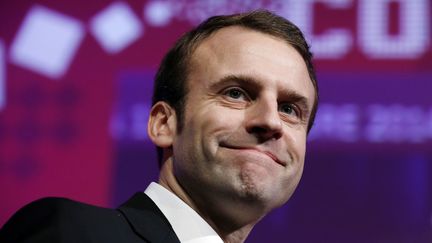 Le ministre de l'Economie, Emmanuel Macron, &agrave; Paris le 12 d&eacute;cembre 2014. (FRANCOIS GUILLOT / AFP)