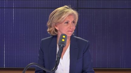 Valérie Pécresse, invitée de franceinfo le 3 mai 2019. (RADIO FRANCE / CAPTURE D'ÉCRAN)