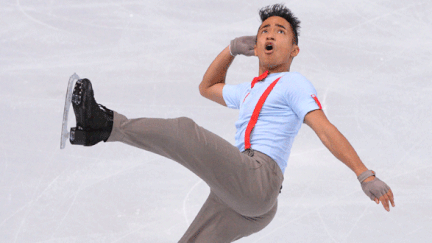 Le patineur français Florent Amodio