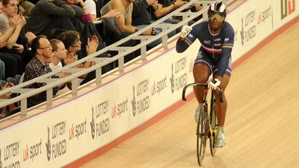 Grégory Baugé vise la médaille d'or à Londres. (MIGUEL MEDINA / AFP)