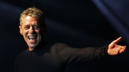 Le chanteur-compositeur Chico Buarque en concert à Sao Paulo le 1er mars 2012.
 (Eduardo Nicolau / AGencia Estado / AFP )