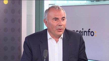 Pierre Pelouzet, médiateur des entreprises, le 13 avril 2022. (FRANCEINFO / RADIO FRANCE)