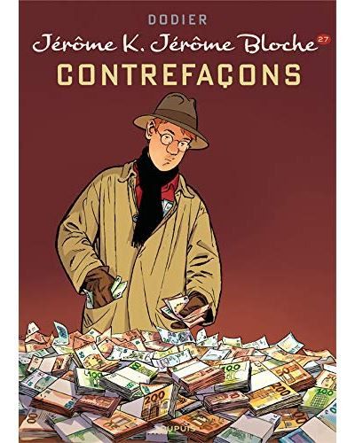 la couverture de "Contrefaçons" (Editions Dupuis)