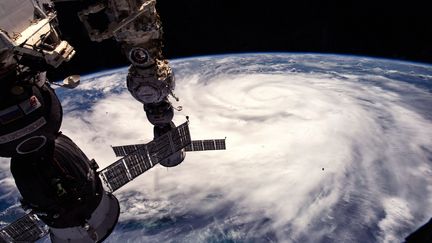 La Station spatiale internationale au-dessus de Cuba le 26 septembre 2022. (HANDOUT / GETTY IMAGES NORTH AMERICA)