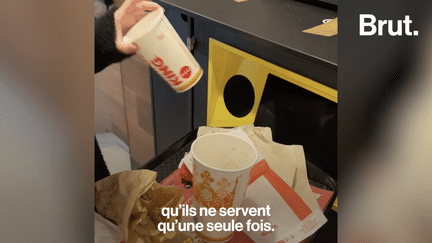 À partir de 2023, la grande partie des fast-food auront mis en place un système de couverts réutilisables lors de commandes sur place. Un changement pour lutter contre la pollution des emballages jetables. Brut vous détaille tout ce qui va changer.