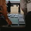 Des enveloppes lors du dépouillement du premier tour des élections législatives aux Avirons (Réunion), le 30 juin 2024. (OPHELIE VINOT / HANS LUCAS / AFP)