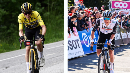 Jonas Vingegaard et Tadej Pogacar sont les deux grands favoris du Tour de France 2023. (AFP)