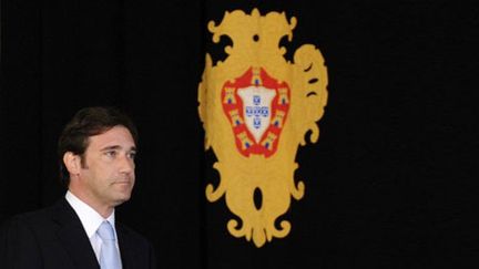 Le (futur) premier ministre portugais, Pedro Pasos Coelho, au lendemain de sa victoire aux législatives (AFP - FRANCISCO LEONG)