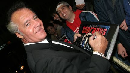 L'acteur Tony Sirico en 2005 lors de la Screen Actors Gild Awards dans un Dinner de Beverly Hills (Californie, Etats-Unis). (BRUCE GLIKAS / FILMMAGIC / GETTY)