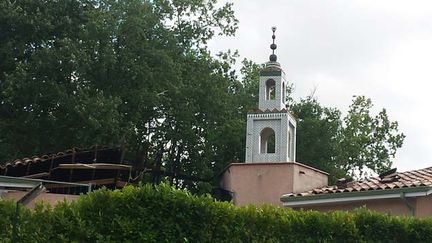 &nbsp; (Une grande partie de la mosquée d'Auch a été détruite dans l'incendie de dimanche © RF-Stéphane Iglesis)