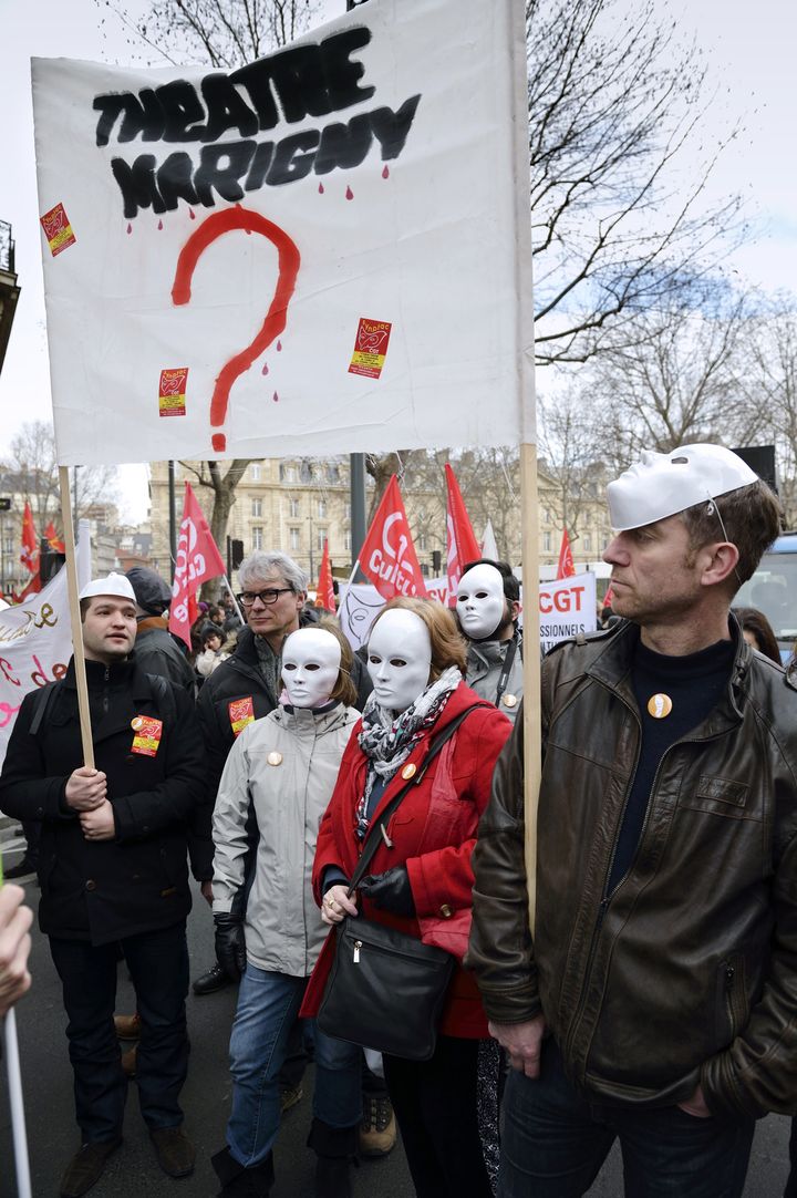 La marche pour la culture
 (Eric Feferberg/AFP)