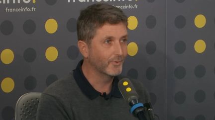 Antoine Monin, directeur des artistes et labels chez Spotify France, invité de franceinfo le 6 novembre 2019 (RADIO FRANCE)