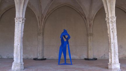 "Couleur sculptée" de Moscovino, jusqu'au 29 avril 2022 au musée de Vendôme. (S. Hasnaoui / France Télévisions)