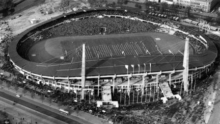 Stade de Göteborg (Suède) où s'est déroulé la finale de la Coupe du Monde en 1958. (STR / PRESSENS BILD / GUETTY IMAGES)