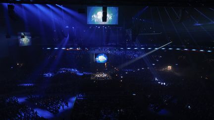 Le KCX 3 organisé à la Defense Arena de Nanterre, en septembre 2023. (GEOFFROY VAN DER HASSELT / AFP)