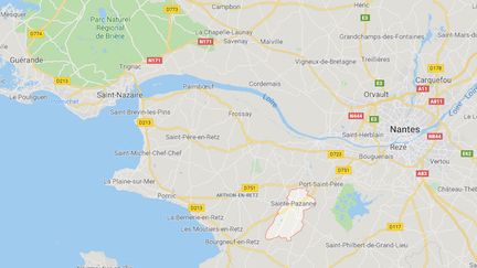 Cancers pédiatriques : l'école de Sainte-Pazanne reste ouverte à la rentrée (Capture d&#39;&eacute;cran Google Maps)