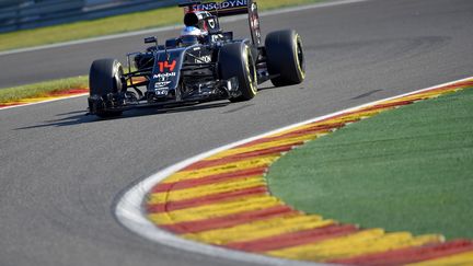 Alonso à Spa-Francorchamps (LOIC VENANCE / AFP)