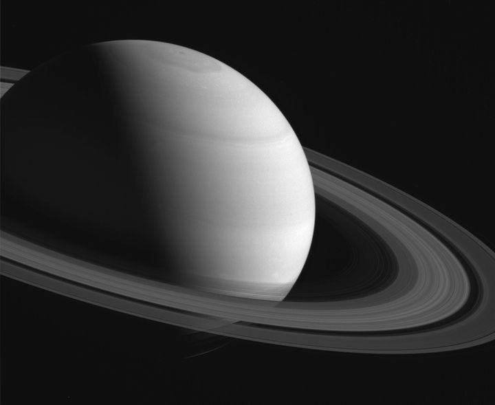 Photo de Saturne prise par la sonde Cassini, le 19 mars 2016. (NASA / JPL-CALTECH / SPACE SCIENCE INSTITUTE)