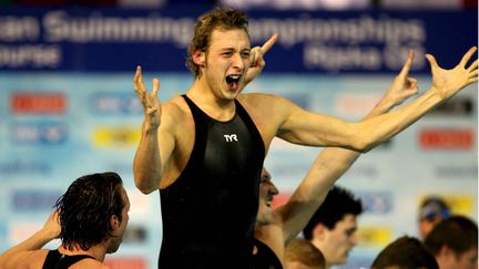 &nbsp; (L'ancien champion Amaury Leveaux publie une autobiographie au vitriol sur le monde de la natation. © MaxPPP)