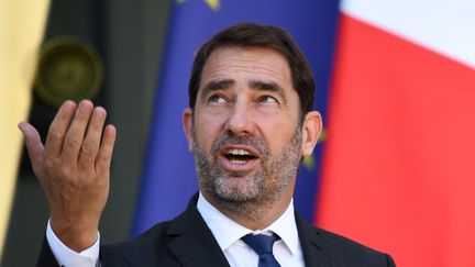 Christophe Castaner à l'Elysée, le 10 octobre 2018 à Paris. (ERIC FEFERBERG / AFP)