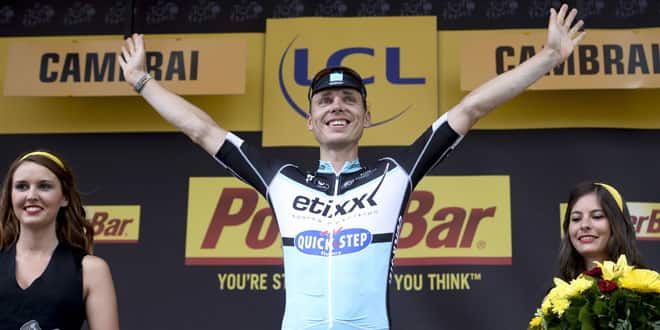 Le coureur allemand Tony Martin