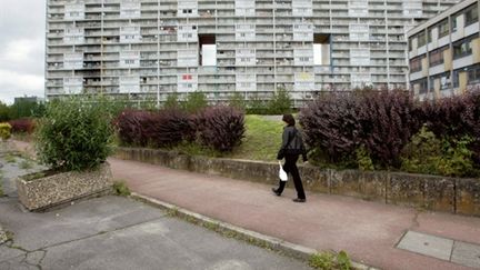 La Courneuve : un des immeubles de la cité des "4000" (AFP / PHOTO JACQUES DEMARTHON)