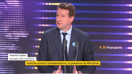 Yannick Jadot, environmentalist senator from Paris, on franceinfo Thursday November 9, 2023. (RADIO FRANCE / FRANCEINFO)