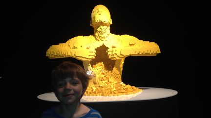 &nbsp; (Une expo pour les enfants, mais pas que pou eux. The Art of Brick, à Paris, le 14 mai 2015 © Nathalie Bourrus - Radio france)