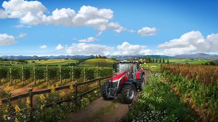 Le jeu&nbsp;vidéo "Farming Simulator". (GIANTS SOFTWARE)