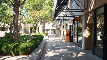 Le Stanford shopping center en Californie, 2016
 (CHINE NOUVELLE/SIPA)